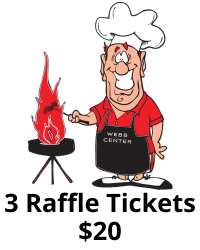 poster for 3 Raffle Tickets for $20